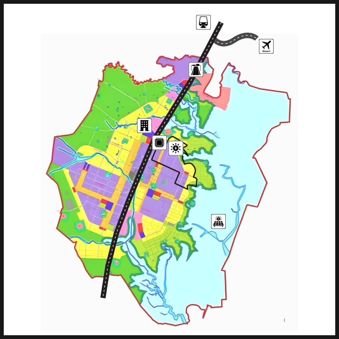 Dholera Map